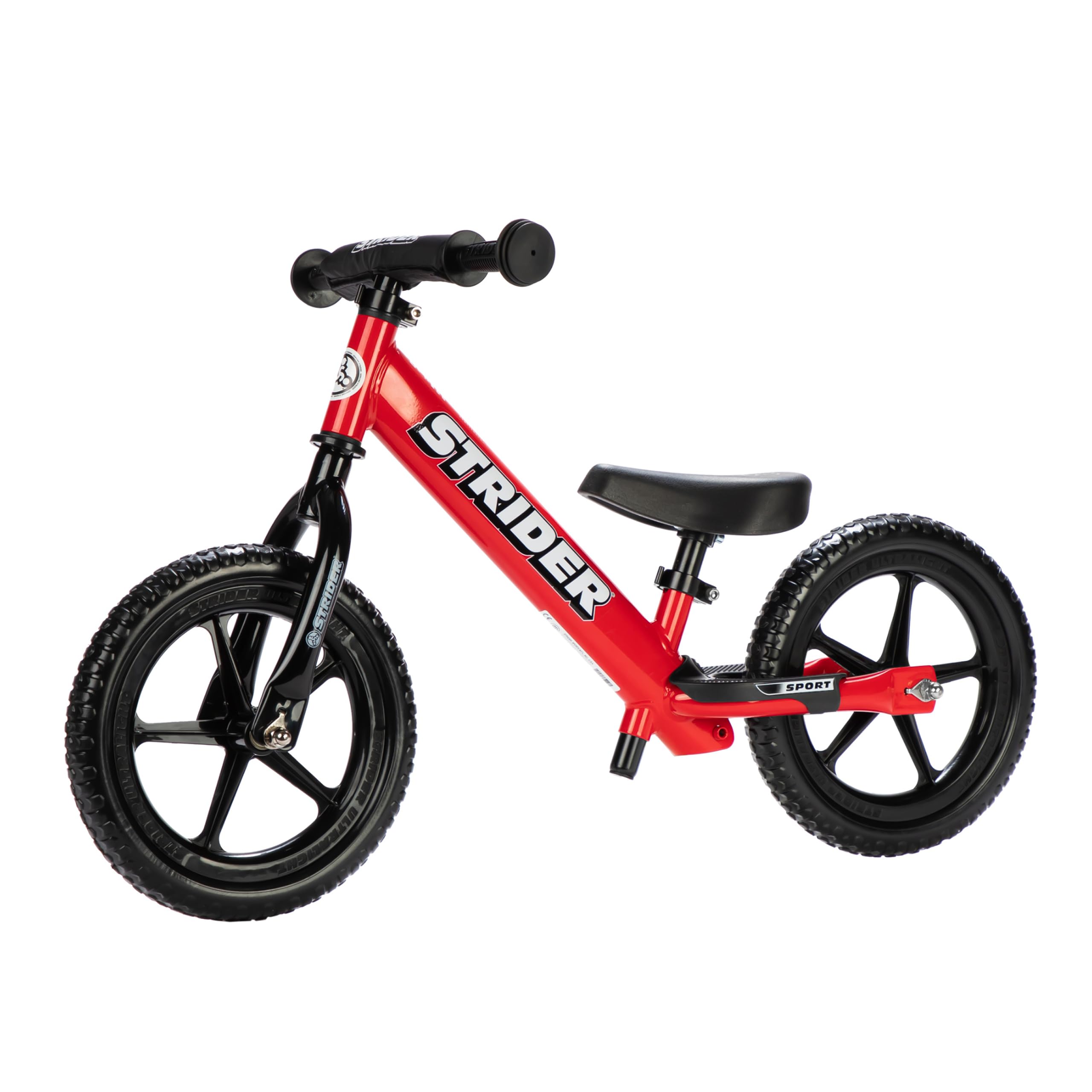 Amazon.com: Strider 12” Sport Bike, Red - No Pedal Balance Bicycle