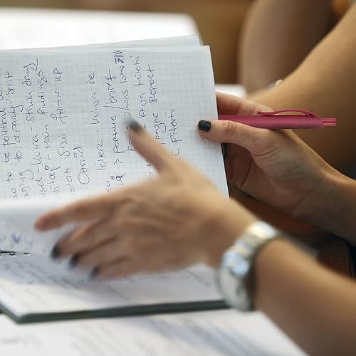 Miniatura 6 de deegtran Bolígrafos a granel, paquete de 200 bolígrafos de barril azul sin sangrado y 200 bolígrafos de barril verde, bolígrafos retráctiles al por