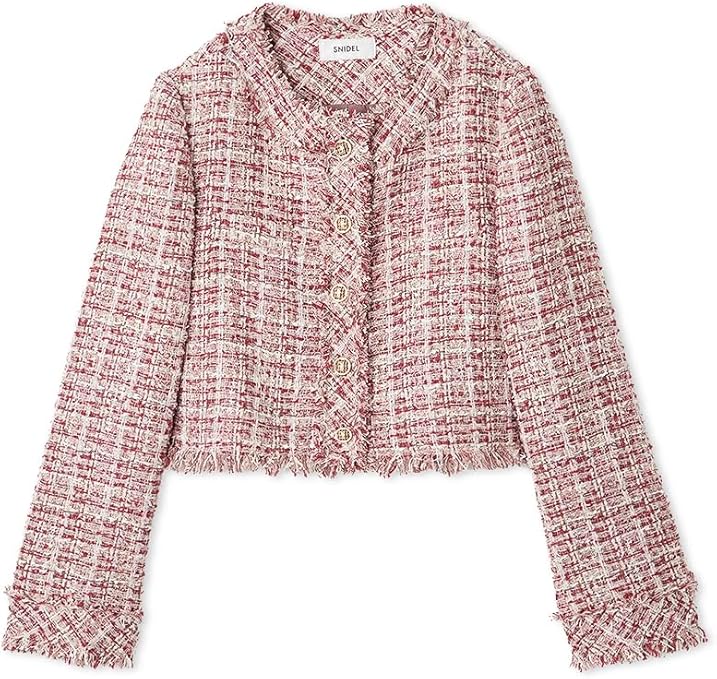 Amazon | [スナイデル] ツイードジャケット SWFJ254155 レディース IVR