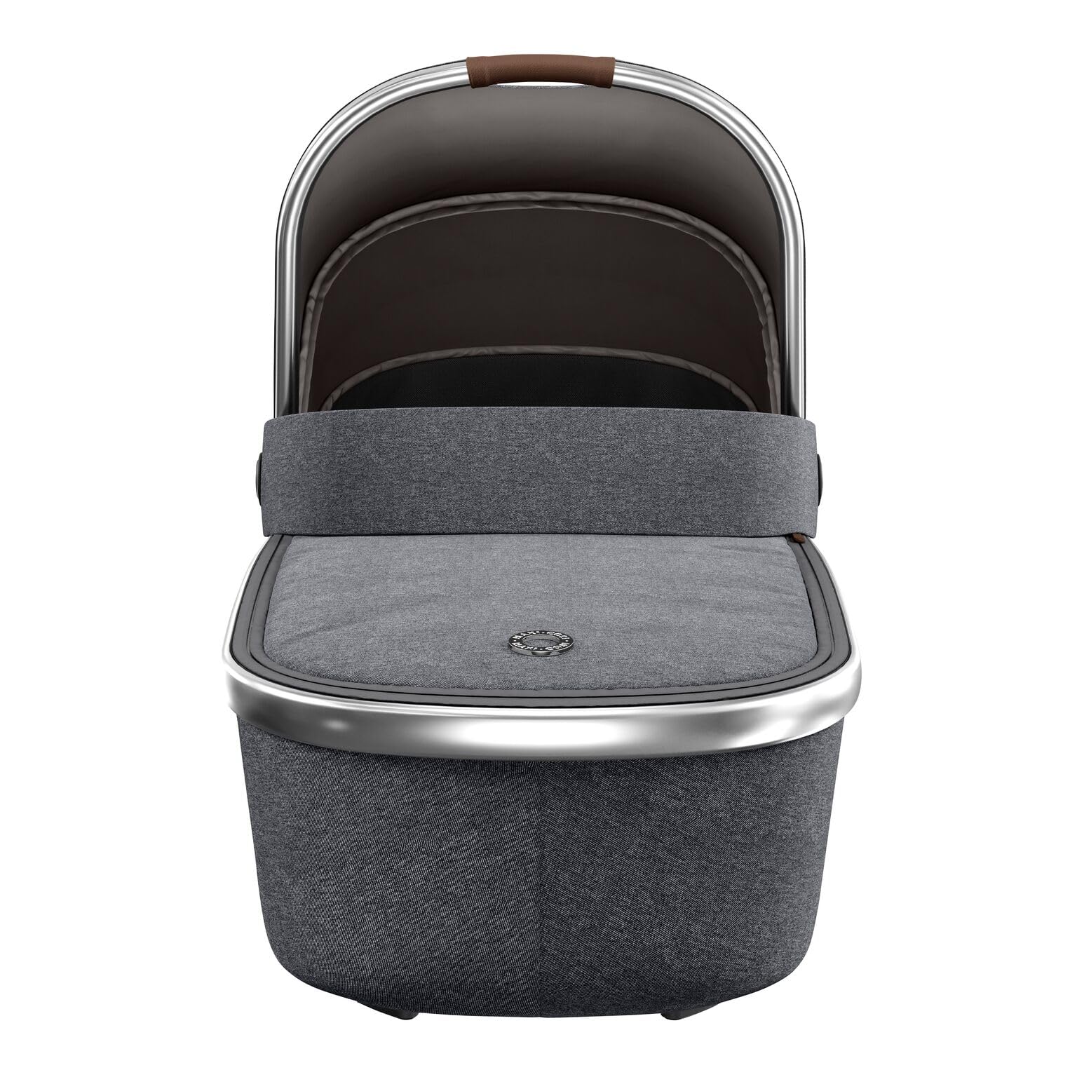 Maxi-COSI Oria Nacelle Confortable pour Poussette, légère et Facile à soulever, Compatible avec Les poussettes, Design Haut de Gamme, utilisable dès la Naissance jusqu'à 6 Mois, 0-9 kg, Gris
