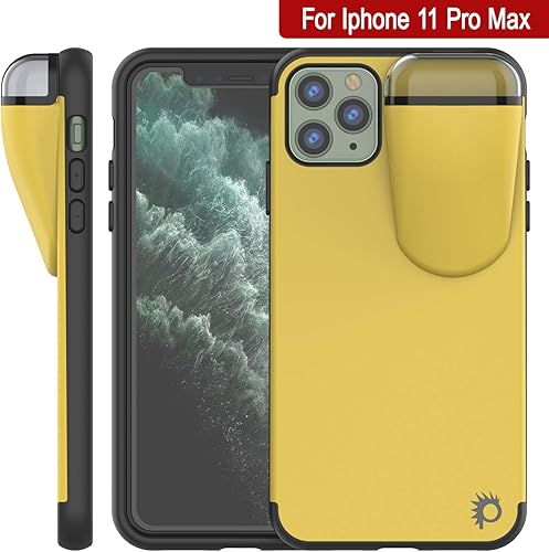 Vista 12 de Punkcase Funda para iPhone 11 Pro Max (serie TopPods) Funda delgada y duradera 2 en 1 diseñada para iPhone 11 Pro Max (6.5 pulgadas) Protege tu