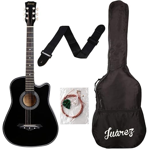 Juarez Lindenwood Acoustic Guitar 38
