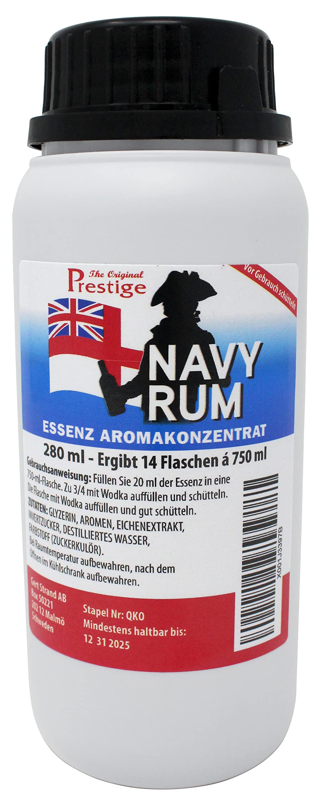 Navy Rum dunkler Rum-Essenz