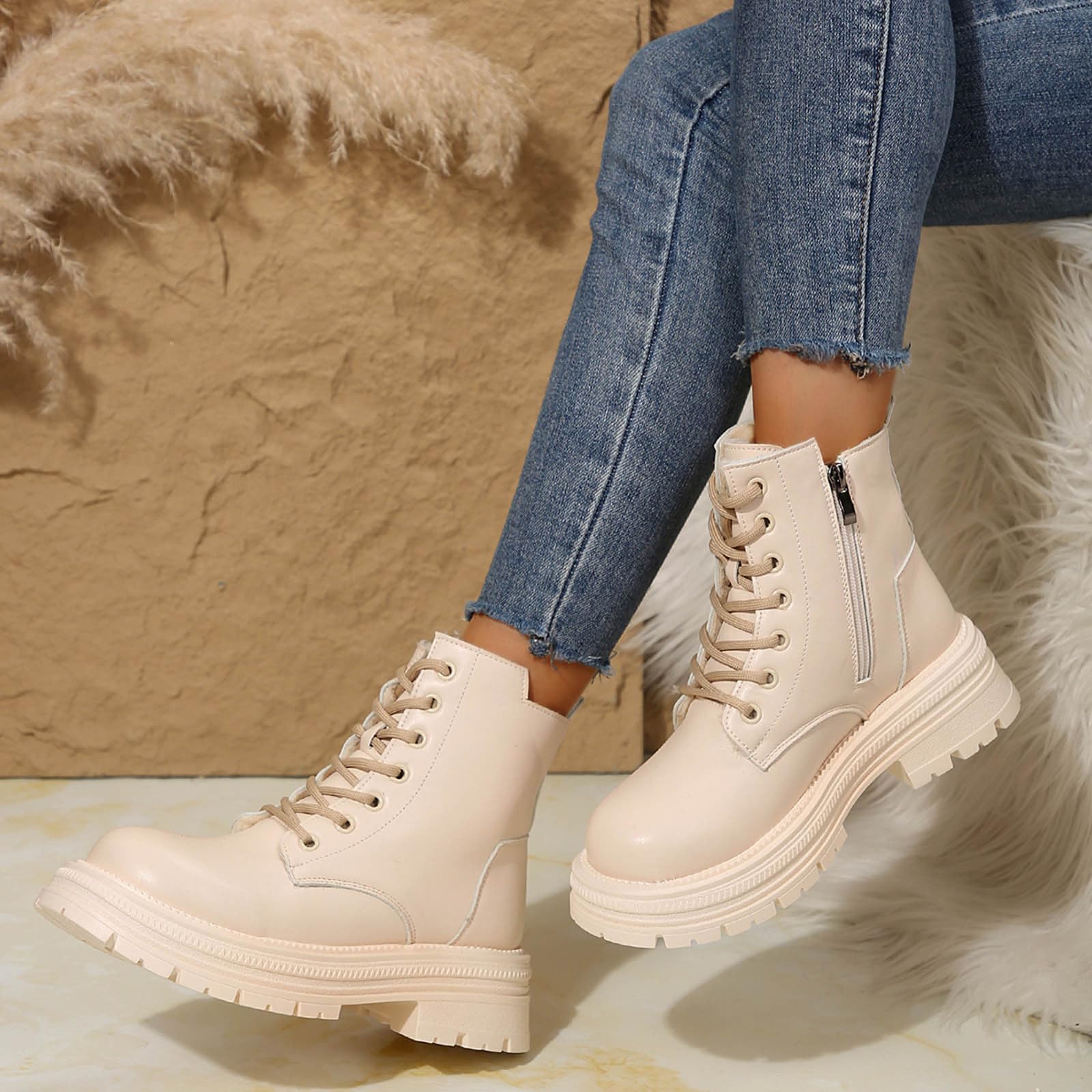 Botas de agua cortas para niñas adolescentes para otoño e invierno, estilo británico, fáciles de limpiar, de piel, para días lluviosos, viajes, oficina, vaqueros, para mujer, hasta la rodilla