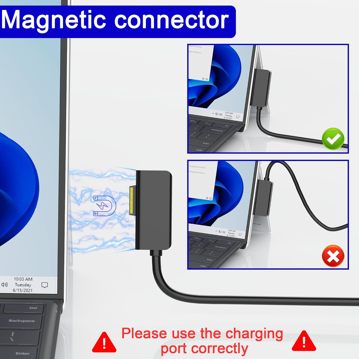 Microsoft Surface Dock, 12-in-1 Triple Displays VGA +Dual HDMI Surface Dock, Surface Docking Station for Surface Pro 11/10/9/8/X/7/6/5/4/3, Surface Book 3/2/1, Surface Laptop go/6/5/4/3/2/1 image 9 of 9 B0D3TTJBJ3
