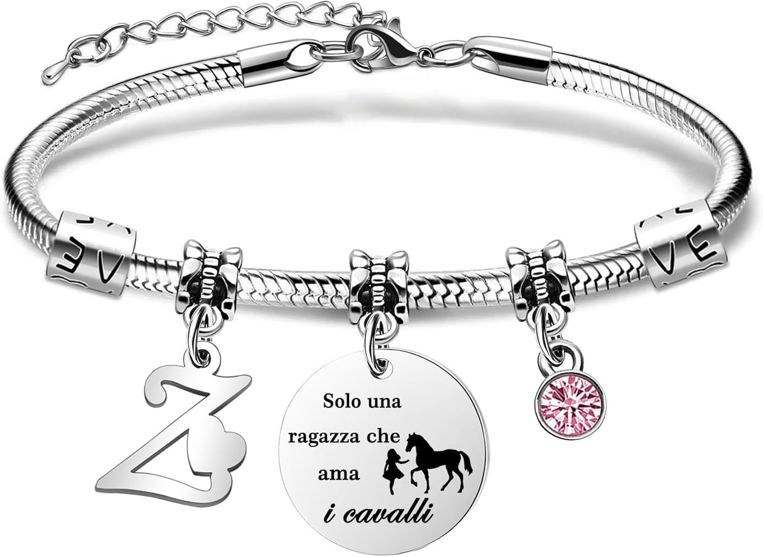 Braccialetto Ispiratore SAMORION Con Ciondolo Farfalla - Regalo Per Donne Con Messaggio Motivazionale - Foto 6