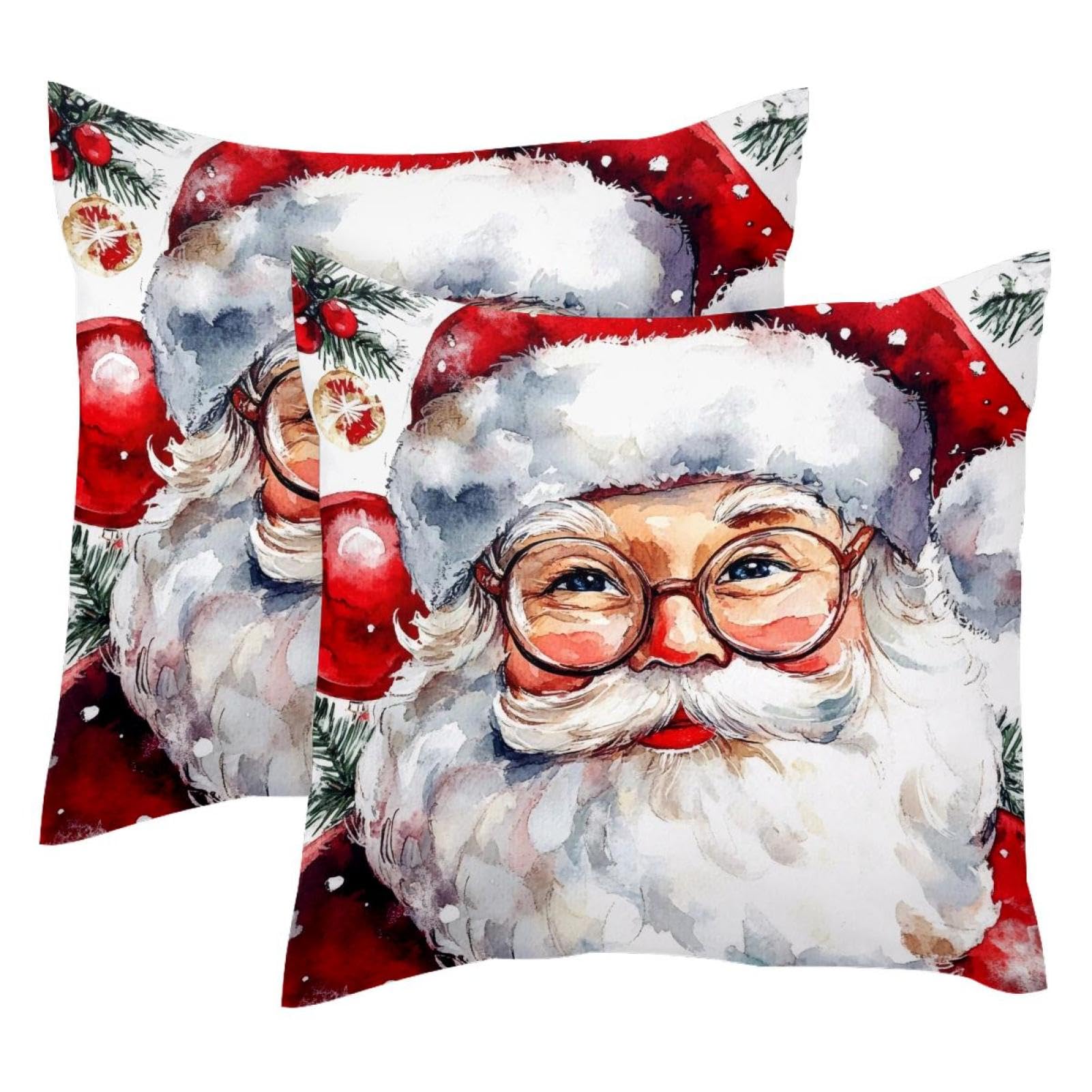 Housse de coussin vintage de Noël pour rénover vos anciens oreillers