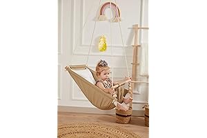Gladswing - Infant Swing - Baby and Toddler Swing - Canvas Baby Hammock Swing
