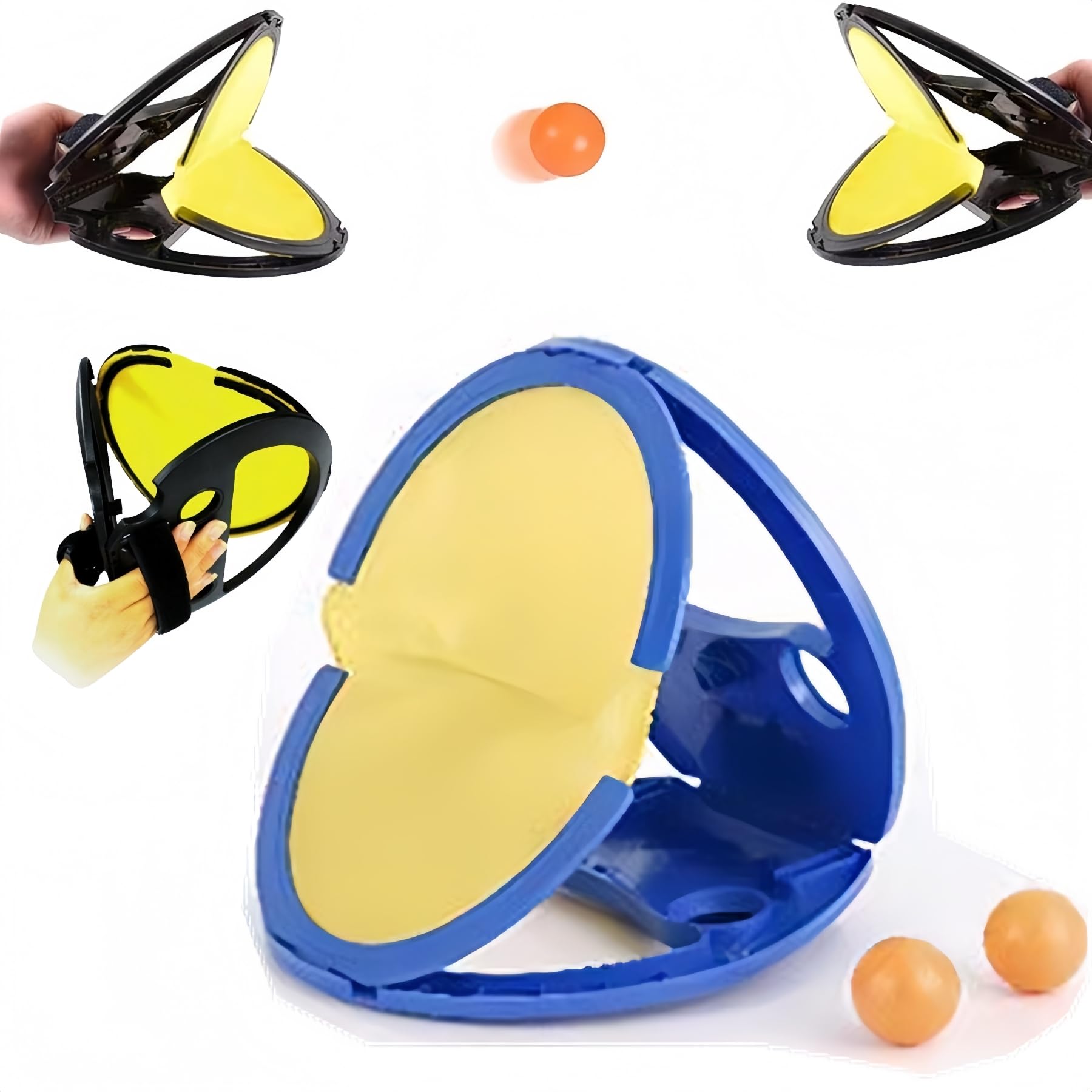 BFYGDP Juego De Lanzamiento Y Captura Con Raquetas De Velcro - Set De 2 Palas Y 2 Bolas Impermeables Para Playas Y Jardín