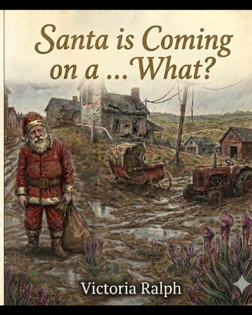 Santa is coming on a ...What?: Join Santa on his adventure in Mewfoundland during a green Christmas. (Santa's Silly Adventure)