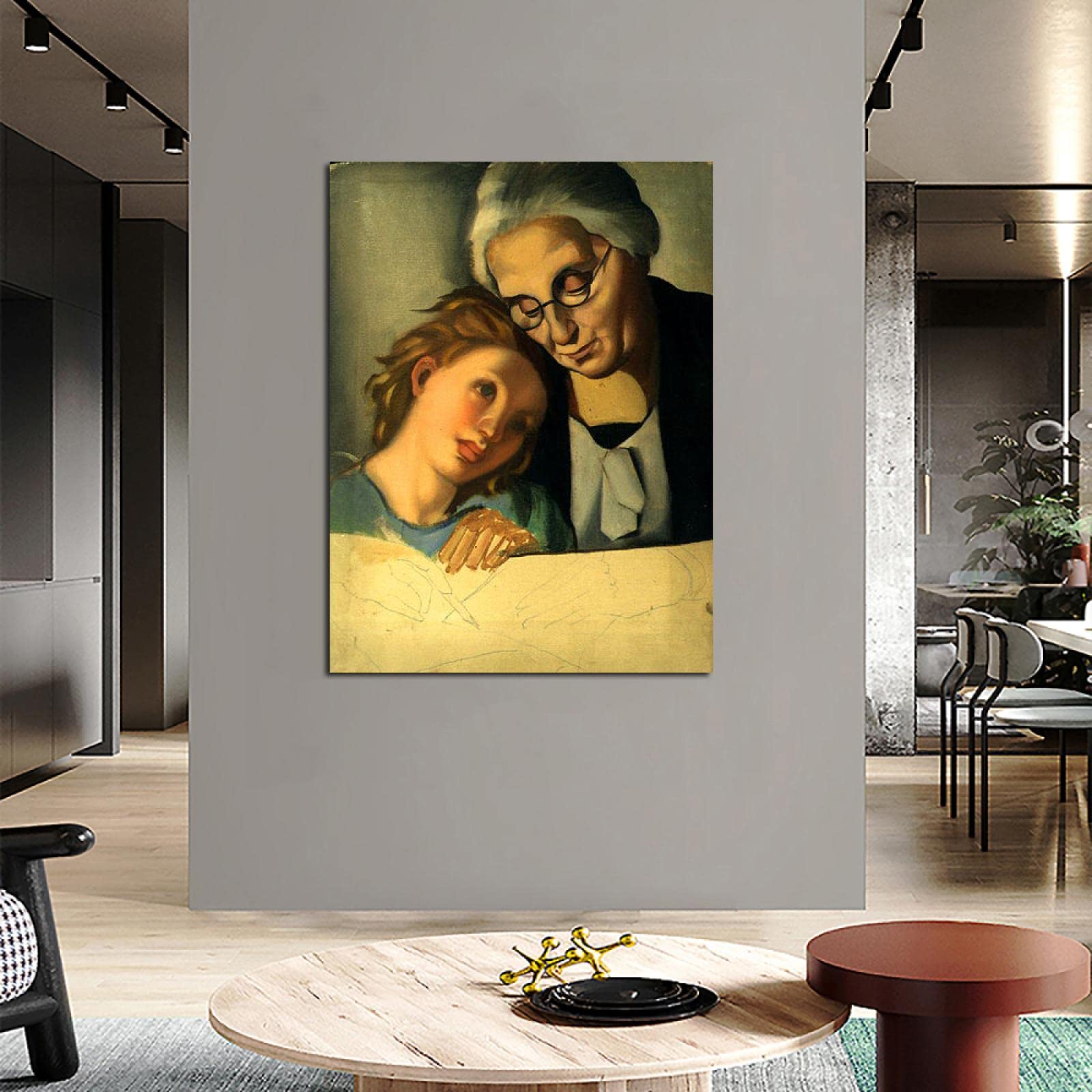 Lempicka アールデコ作品 フレーム付き Lempicka アールデコ作品 フレーム付き Lempicka アールデコ作品