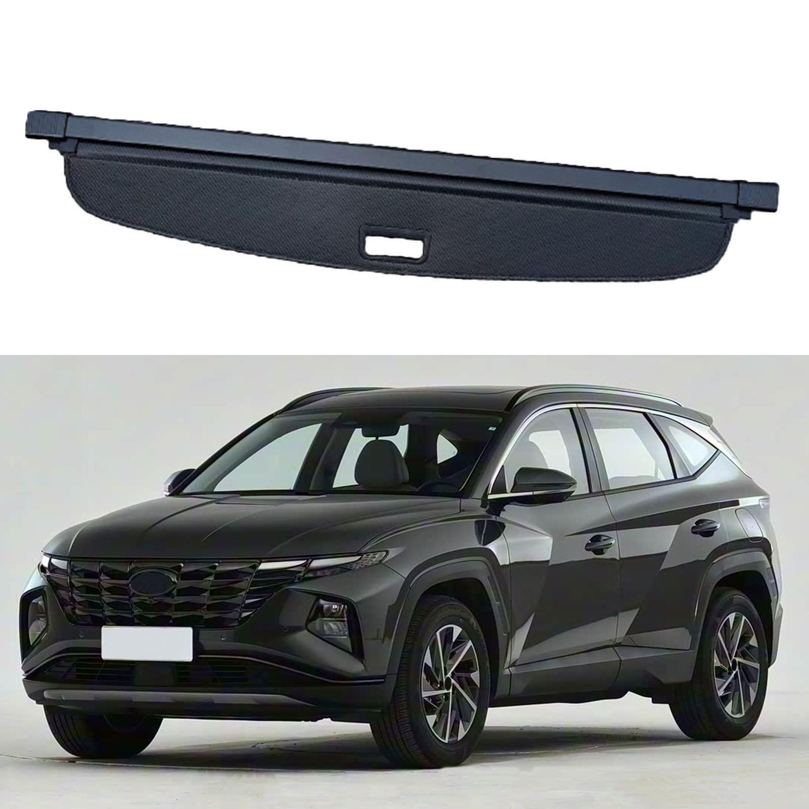 Gyhznb Normal Retractable Car Rear Trunk Parcel,Compatible With Hyundai Tucson L 2022-2026,Car Privacy Screen