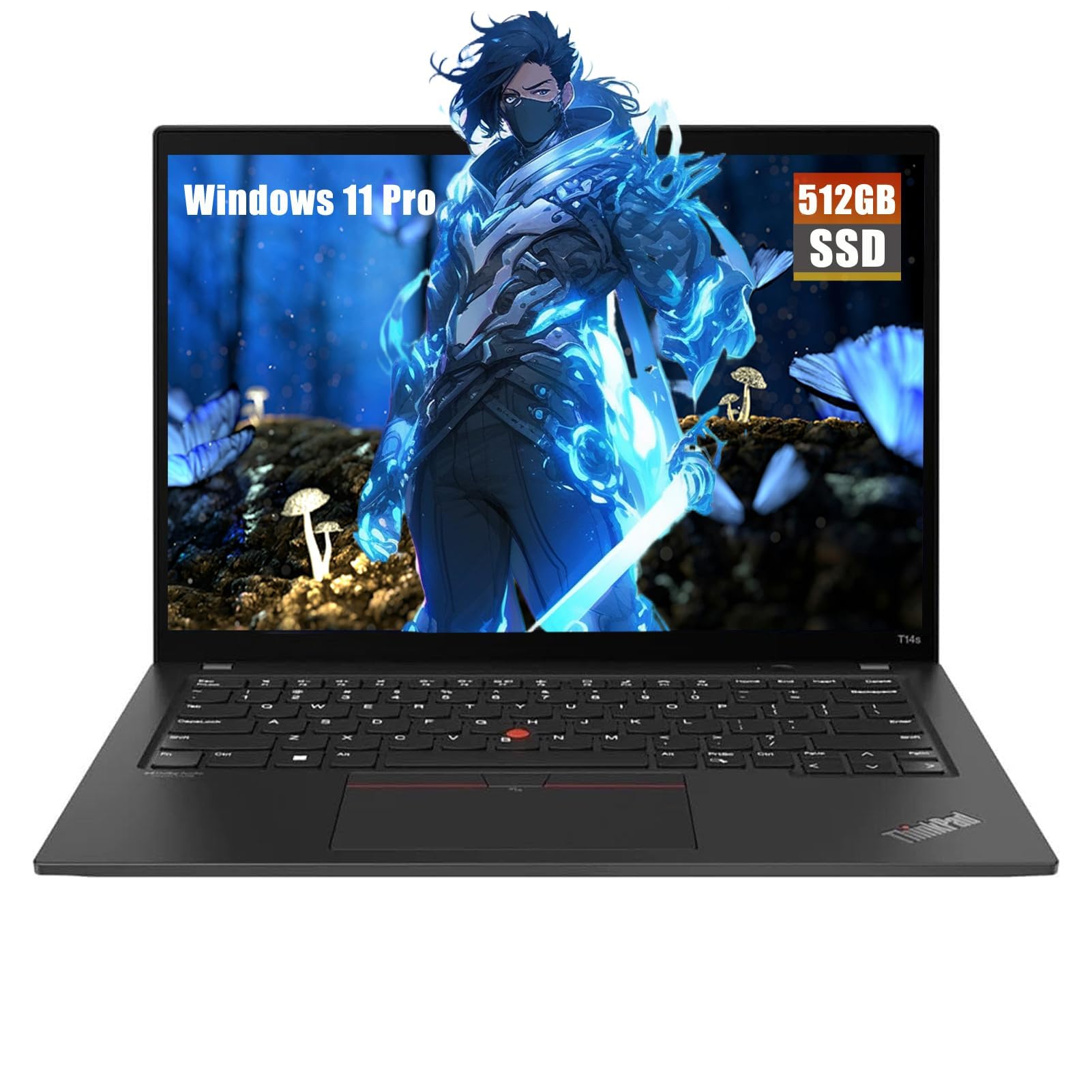 Lenovo ThinkPad T14s Gen 1 Laptop, 14 inch FHD Notebook, Intel