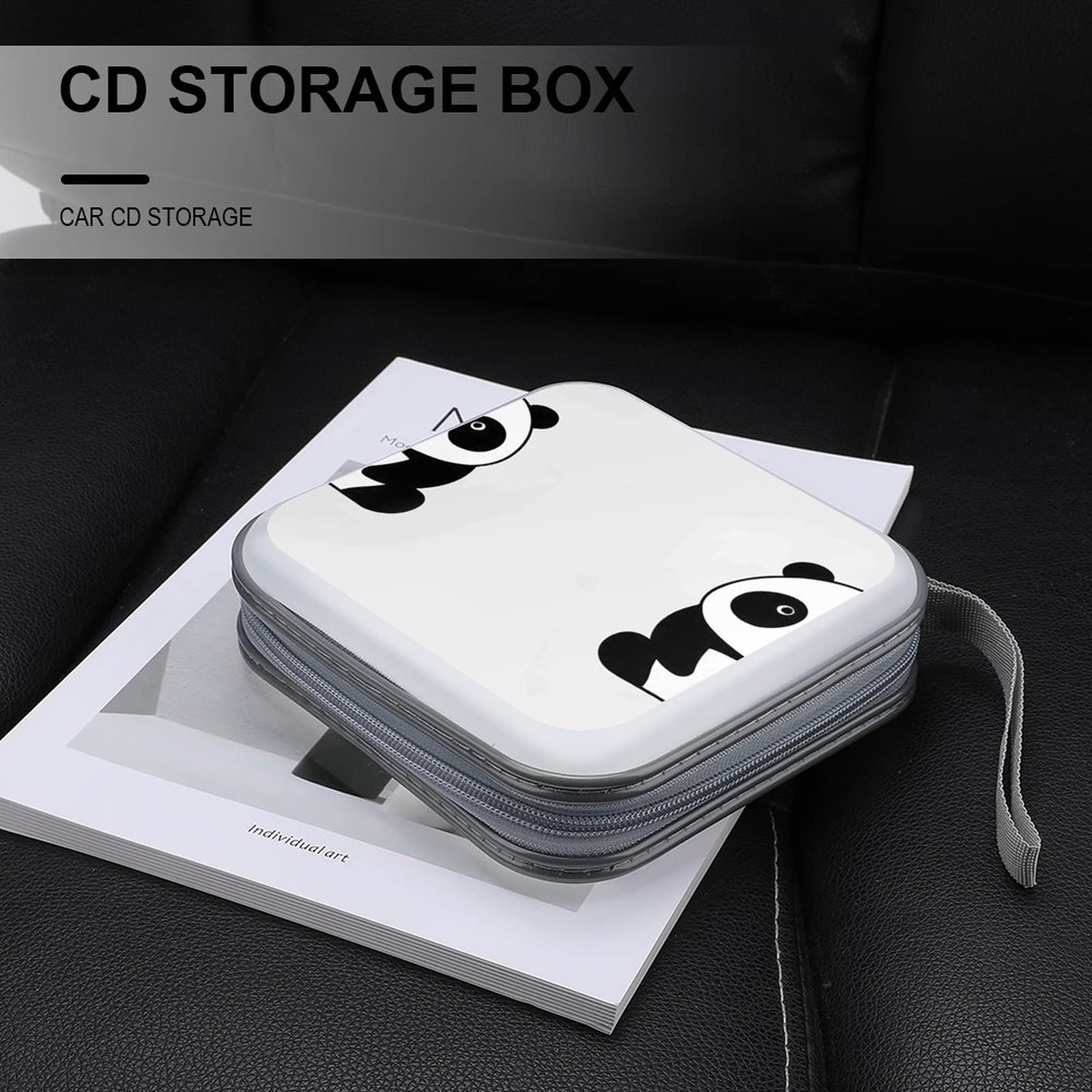 Amazon.co.jp: CD収納ボックス かわいいパンダ ディスク収納ケース