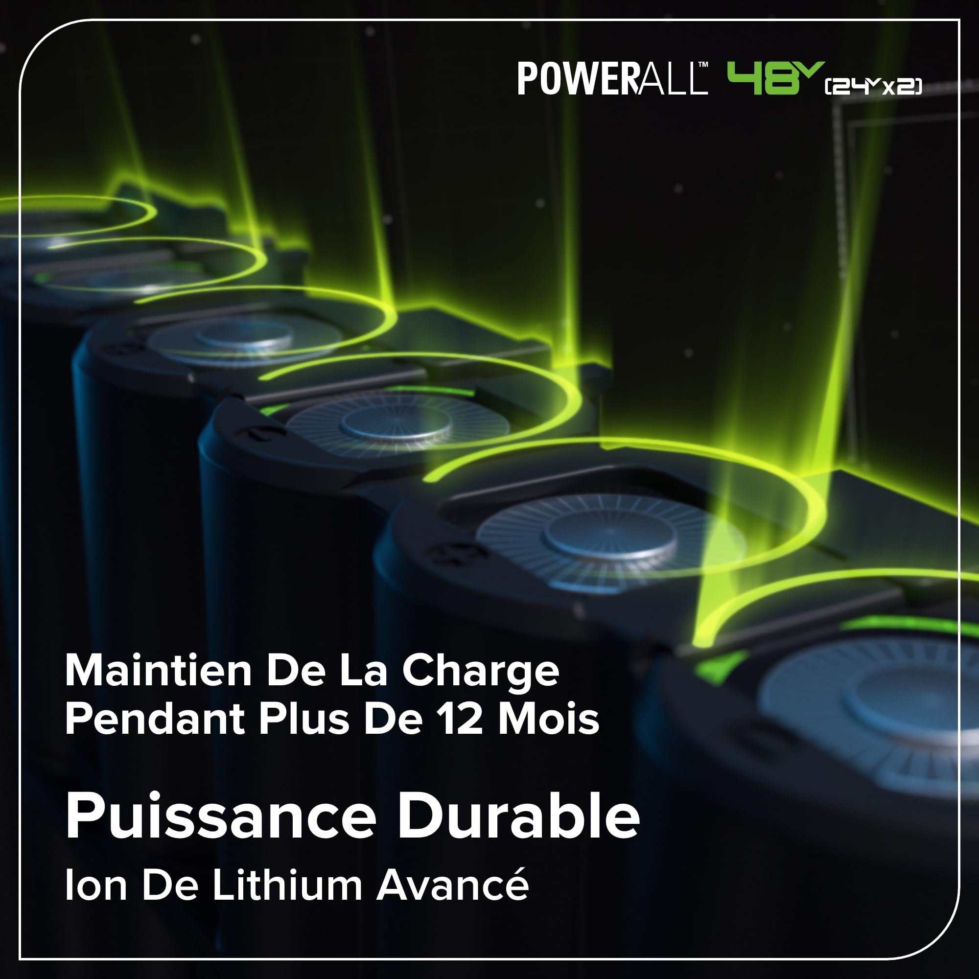 Greenworks Fraise à Neige sans Fil 48V 30cm 20cm 2 Batteries 4,0 Ah 65W USB C Chargeur SS3002
