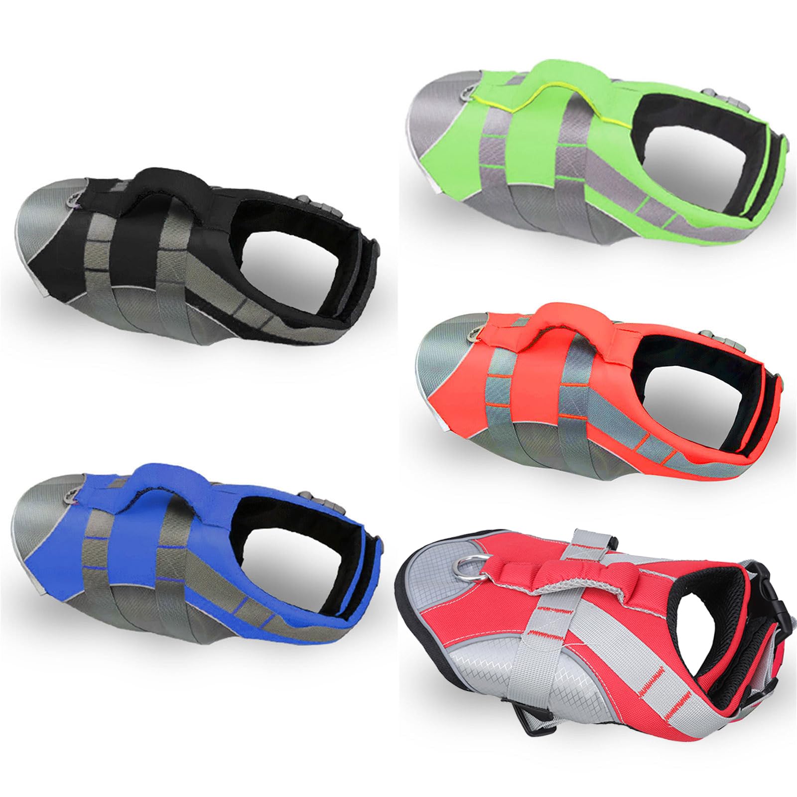 Maillot de bain de sauvetage pour chien, gilet de sauvetage pour chien, ceinture réglable, aide à la natation, maillot de bain de sécurité, équipement de sécurité aquatique