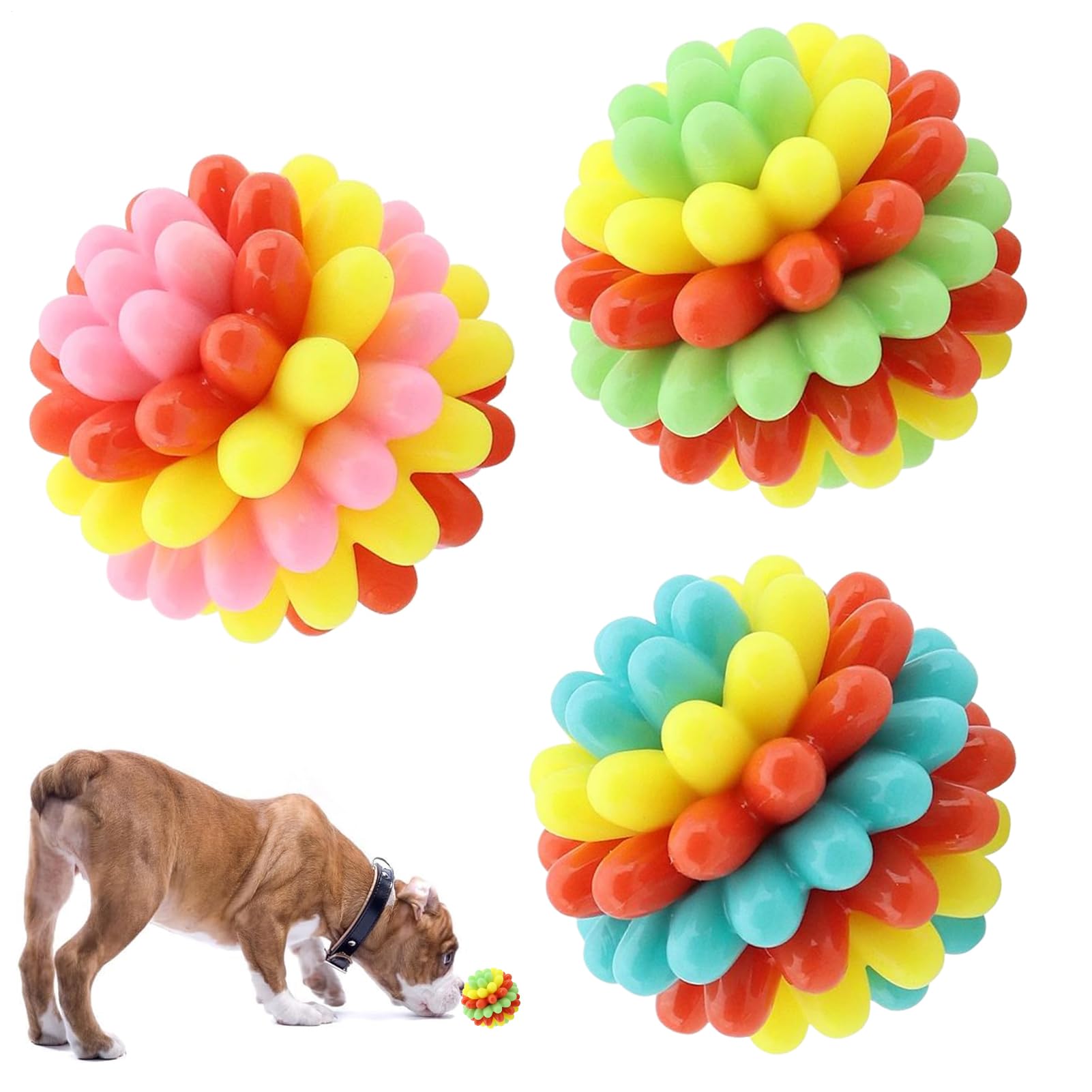 Balle interactive pour chiens : enrichissement mental et robustesse