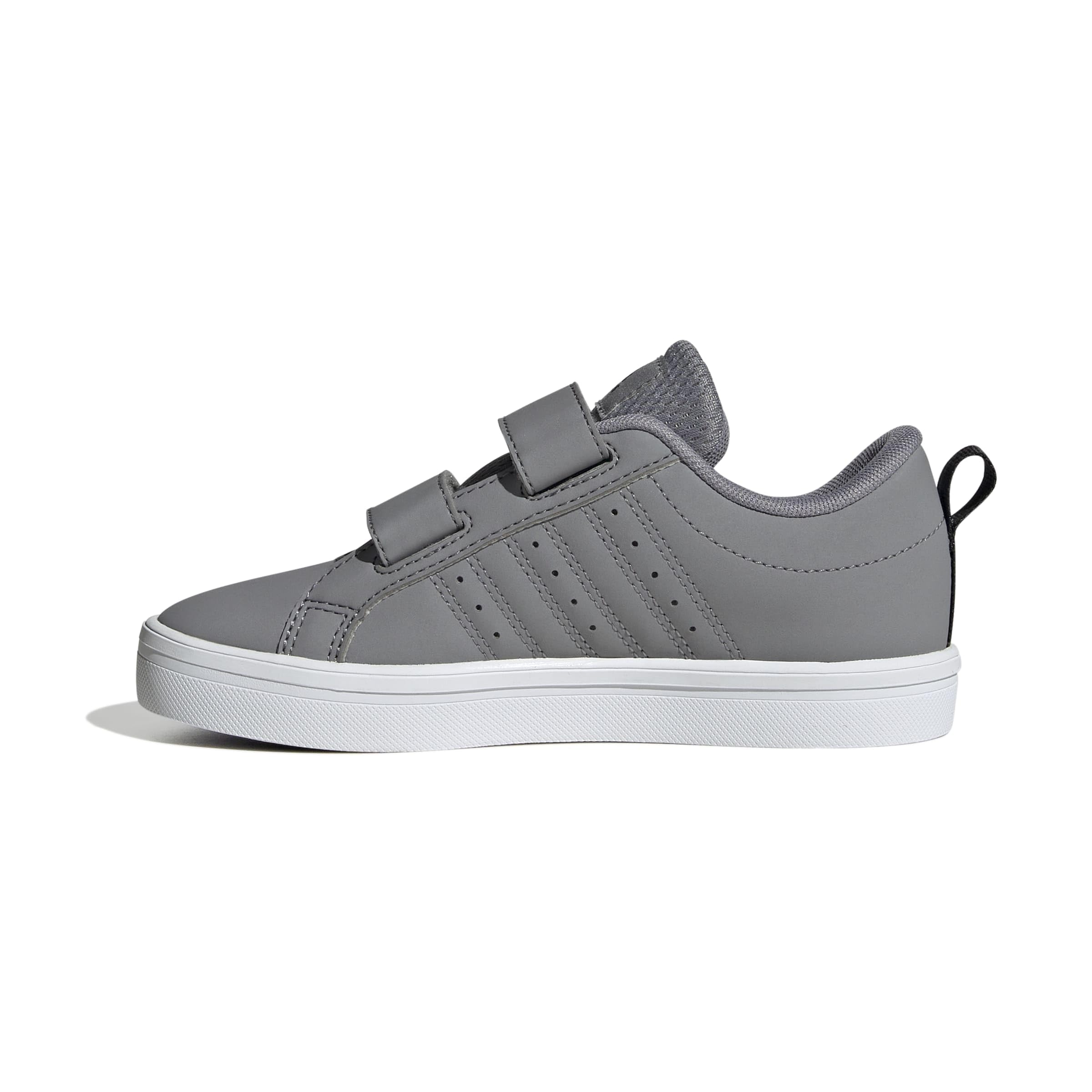 adidas Unisex Kids Vs Pace 2.0 Hook and Loop Kids Shoes, Grey Three/Core Black/Cloud White, 10 UK Child