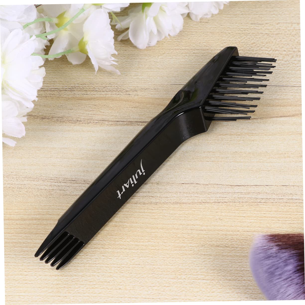Beatifufu 3pcs Plastic Comb Cleaning Tool Brush Cleaner Hair Brush Wet Hair Detangler