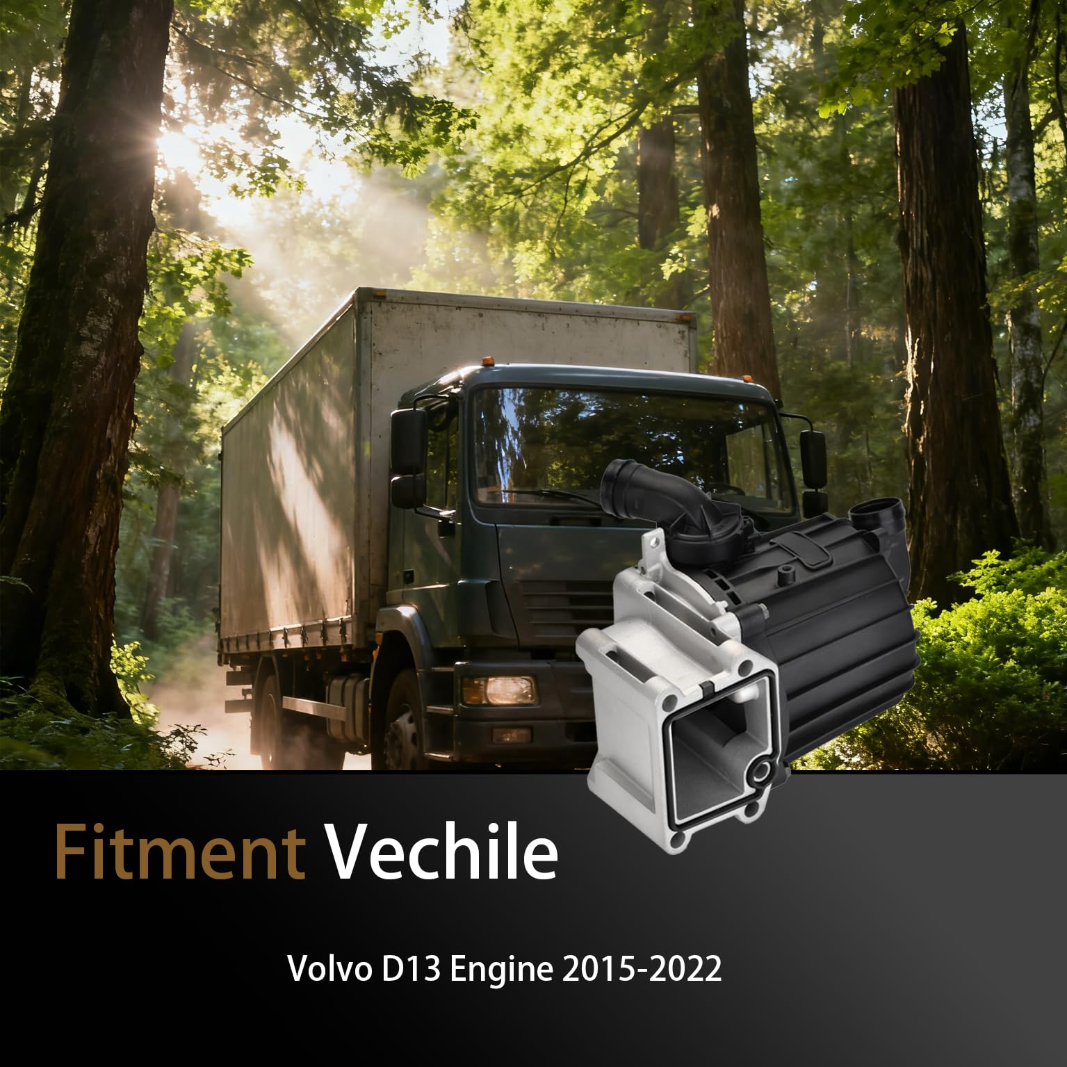 GELUOXI For Volvo D13 Crankcase Ventilation Separator 21373547 22877306 With Gasket 20532891 - View #5