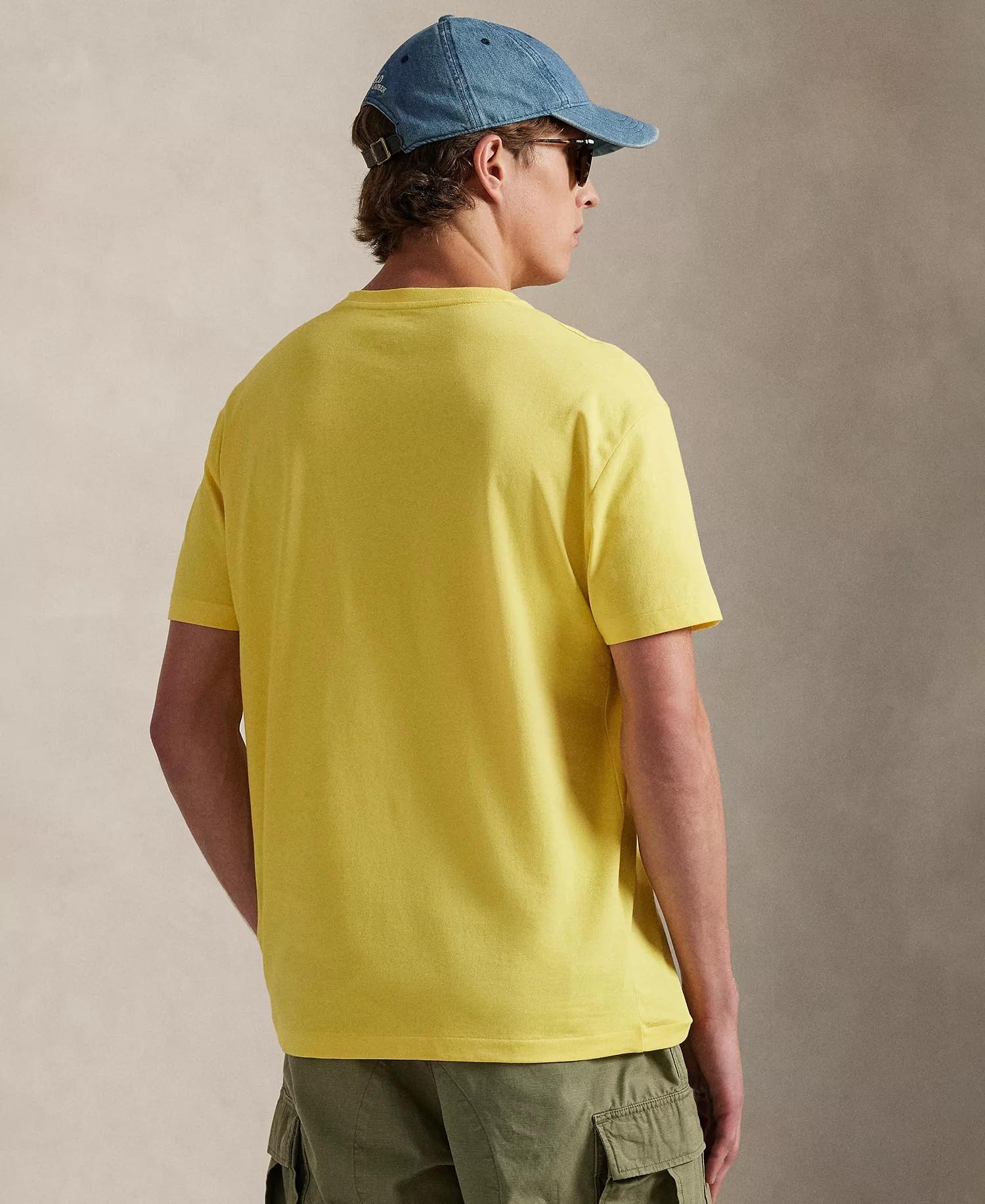 Ralph Lauren Polo Maglione da Uomo in Cotone Lavorato a Maglia