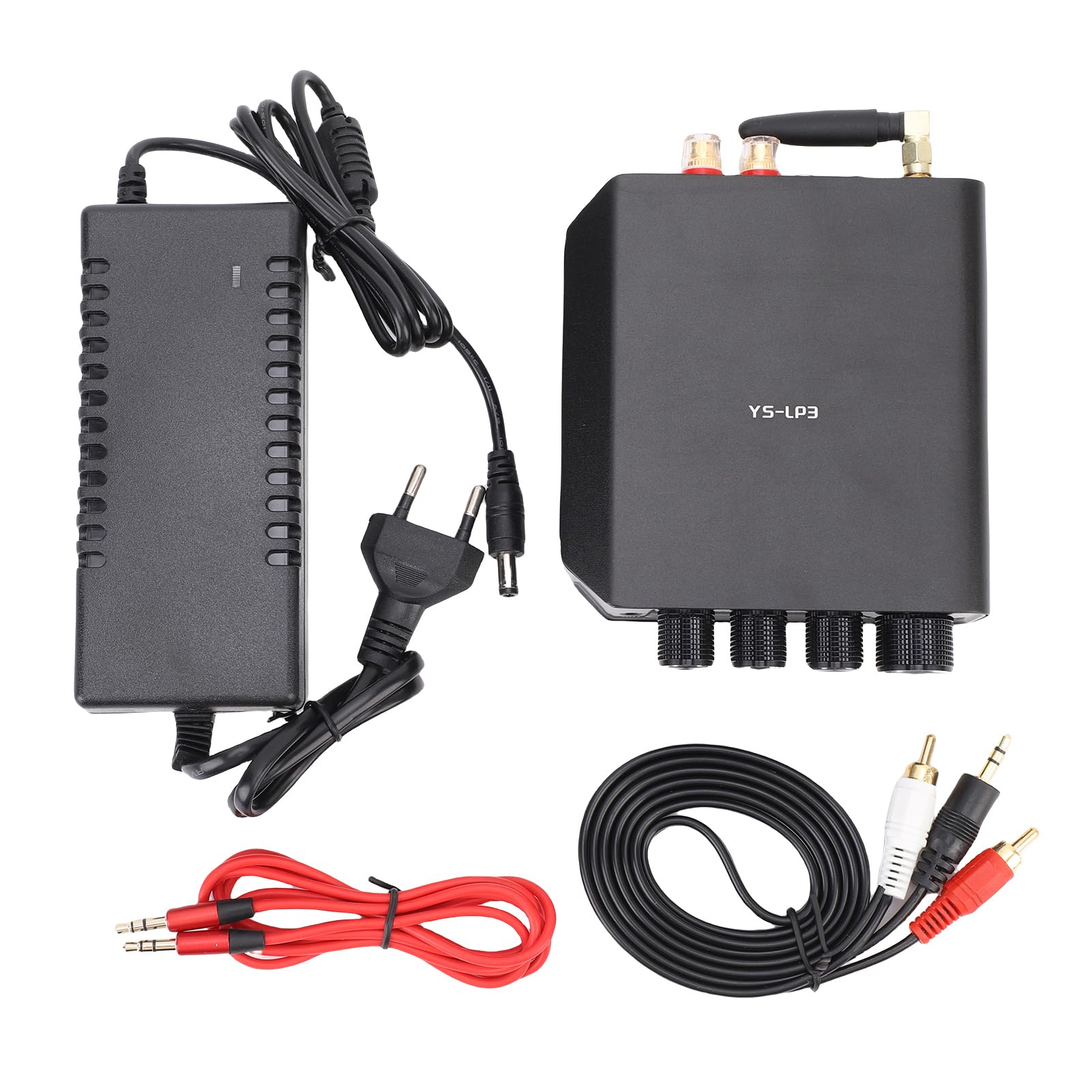 Garosa Amplificatore Audio Hi-Fi con Tecnologia BT V5.4 e Protezione Robusta per gli Amanti della Musica a Casa e All'aperto (YS-LP3)