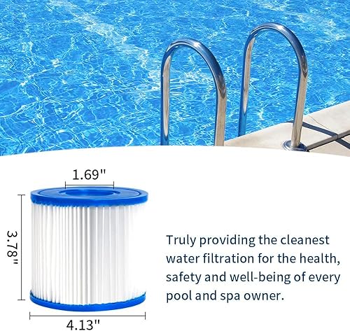 Miniatura 6 de WuYan Filtro de piscina de repuesto para tipo D, para Summer Waves P57100102 SFS-350, RP-350, RP-400, RP-600, RX-600, SFS-600