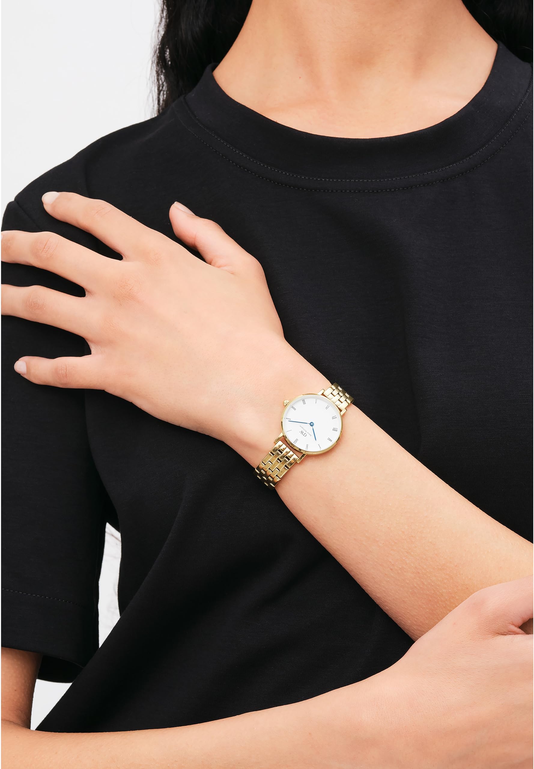 Daniel Wellington Petite Roman Numerals Uhr Damen, 28mm Damen Uhr