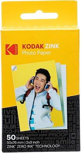 Miniatura 2 de Kodak Kit de inicio de papel Zink prémium de 2 x 3 pulgadas con álbum de fotos