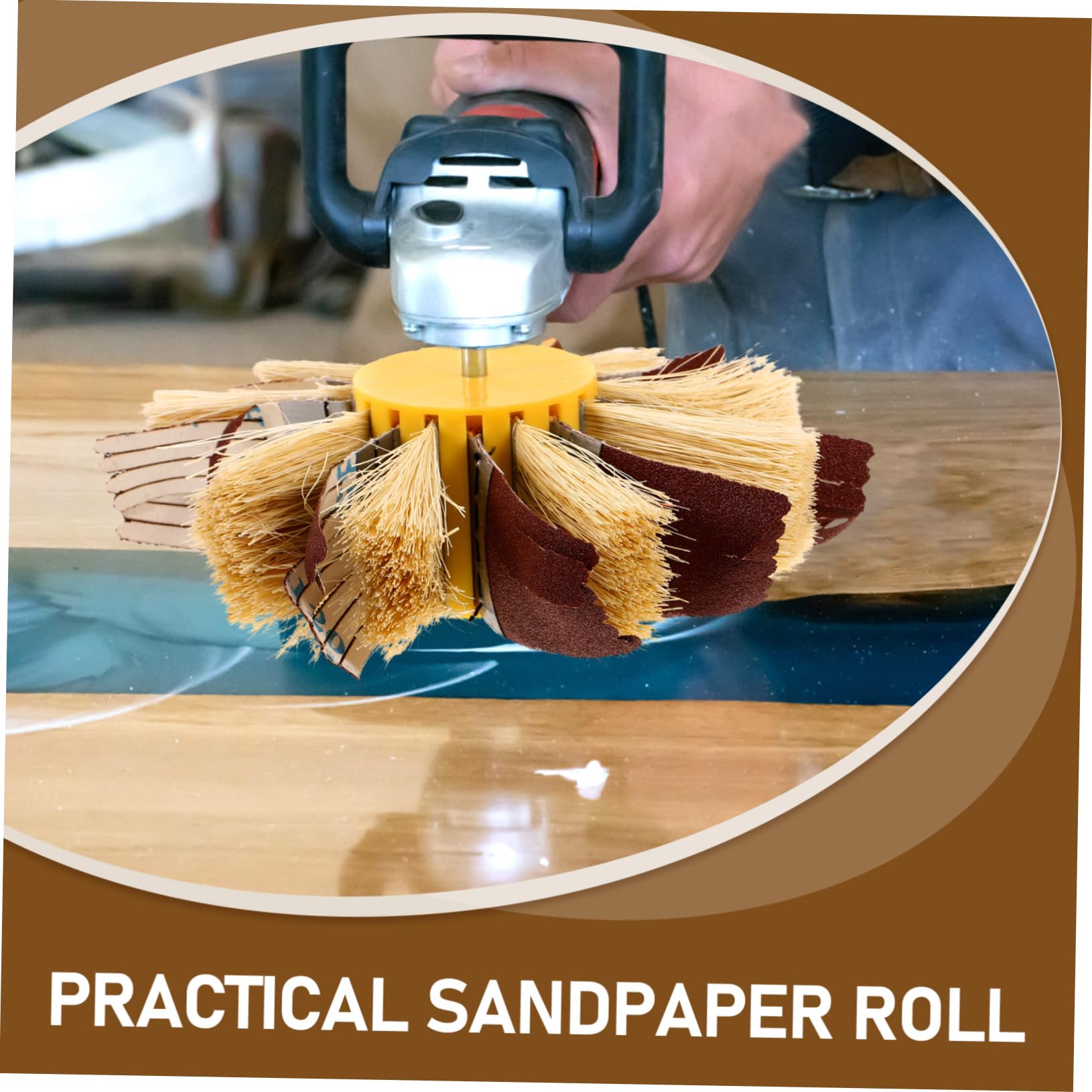 3stücke Sandpapierrolle Körnung Für Bandschleifer Strapazierfähiges Schleifmittel Für Metallpolitur Vielseitig Einsetzbar Für Möbel Und Holzarbeiten Einfach Zu Handhaben