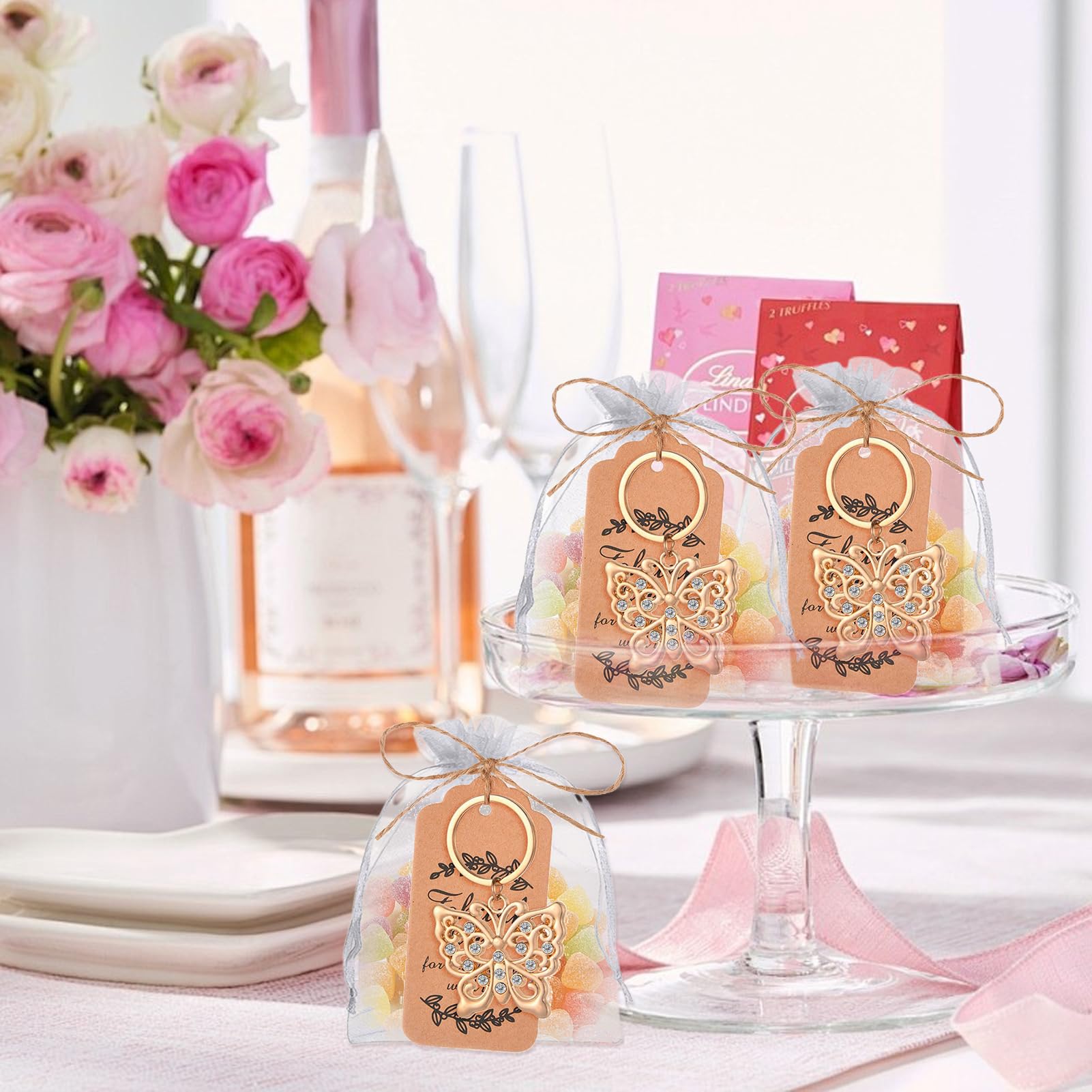 Schmetterlings Flaschenöffner Set, schmetterlingsförmige Öffner aus Zinklegierung (36 pcs)