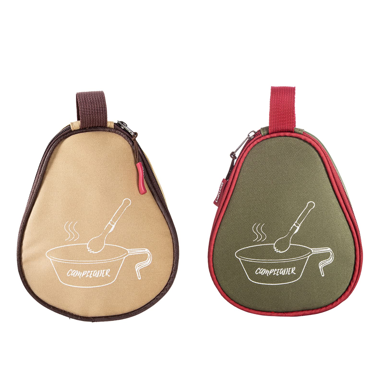 HUANGANG Camping Cup Bowl Storage Bag Oxford Cloth Tableware Travel Carrying for Case