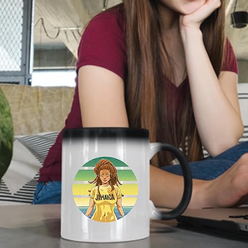 Miniatura 4 de Jamaica Themed Gift Ideas Stylish Outfit and mug 11oz 15oz Color Changing Mug