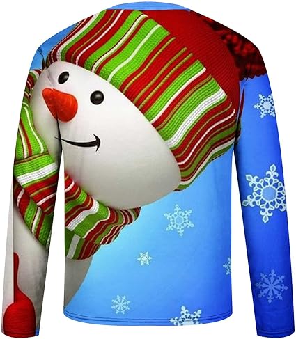 Sweat-shirt De Noël Motif Festif - Manches Longues, Fermeture éclair 1/4, Pour Homme (style Moche Ou Fun)