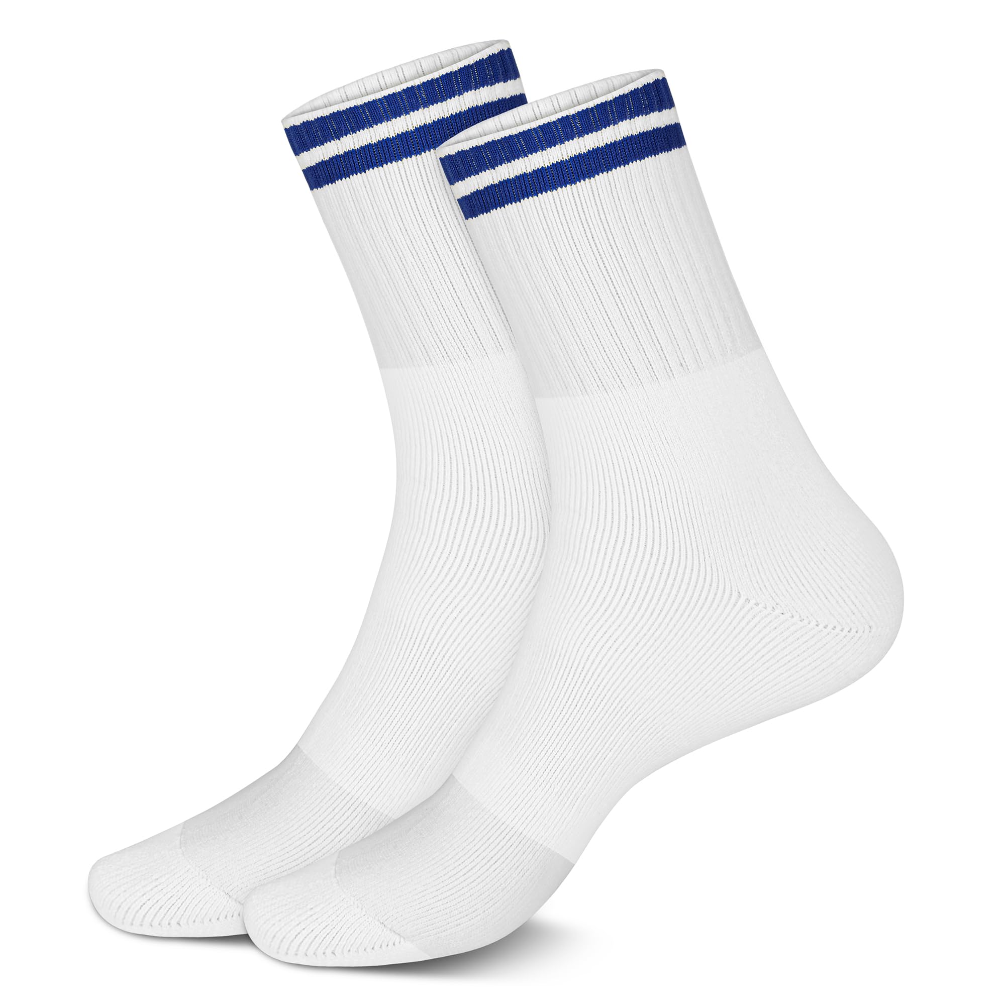 skechers MENS-SOCKS-2PK MENS FULL TERRY CREW-Z20087ID-WHTL-L-picture-14