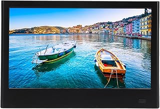 Monitor Portátil de 7 Polegadas, Monitor LED Ultrafino Colorido VGA AV DC USB HD Interface Multimídia Alto-falantes Duplos Com Controle Remoto 100‑240 V (Plugue dos EUA)