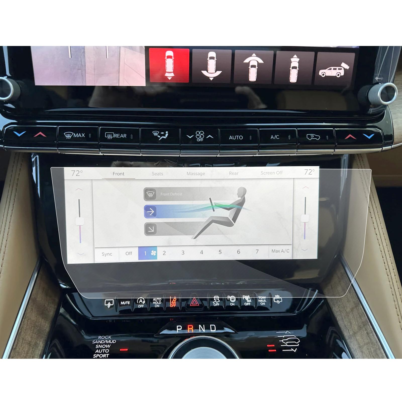 SXCY [2PCS 2022-2024 Grand Wagoneer AC Screen Protector for 2024 Jeep Grand Wagoneer Accessories 2024 Grand Wagoneer Front Air Conditioning Screen Protector