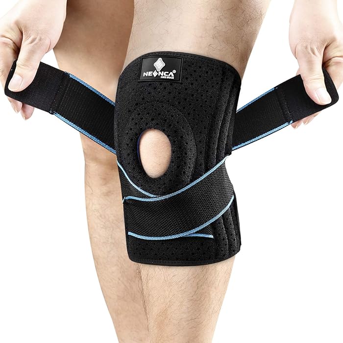 Buy NEENCA HX054 Knee Brace with Side Stabilisers and Patella Gel Pads