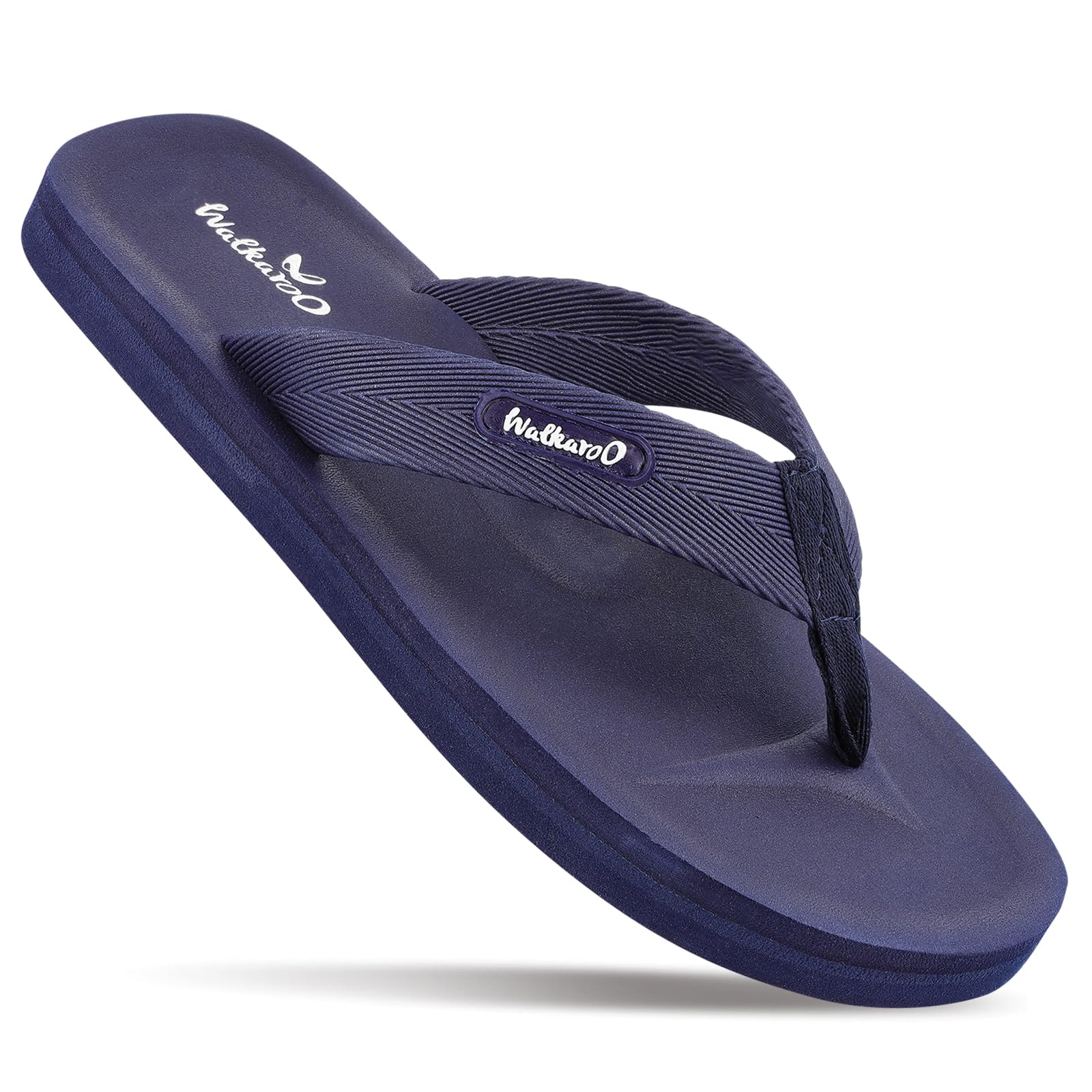 WALKAROO WC4228 Mens Casual Wear and Regular use Slippers for Indoor and Outdoor - Navy Blue (B0CNM265VC) Amazon Price History, Amazon Price Tracker
