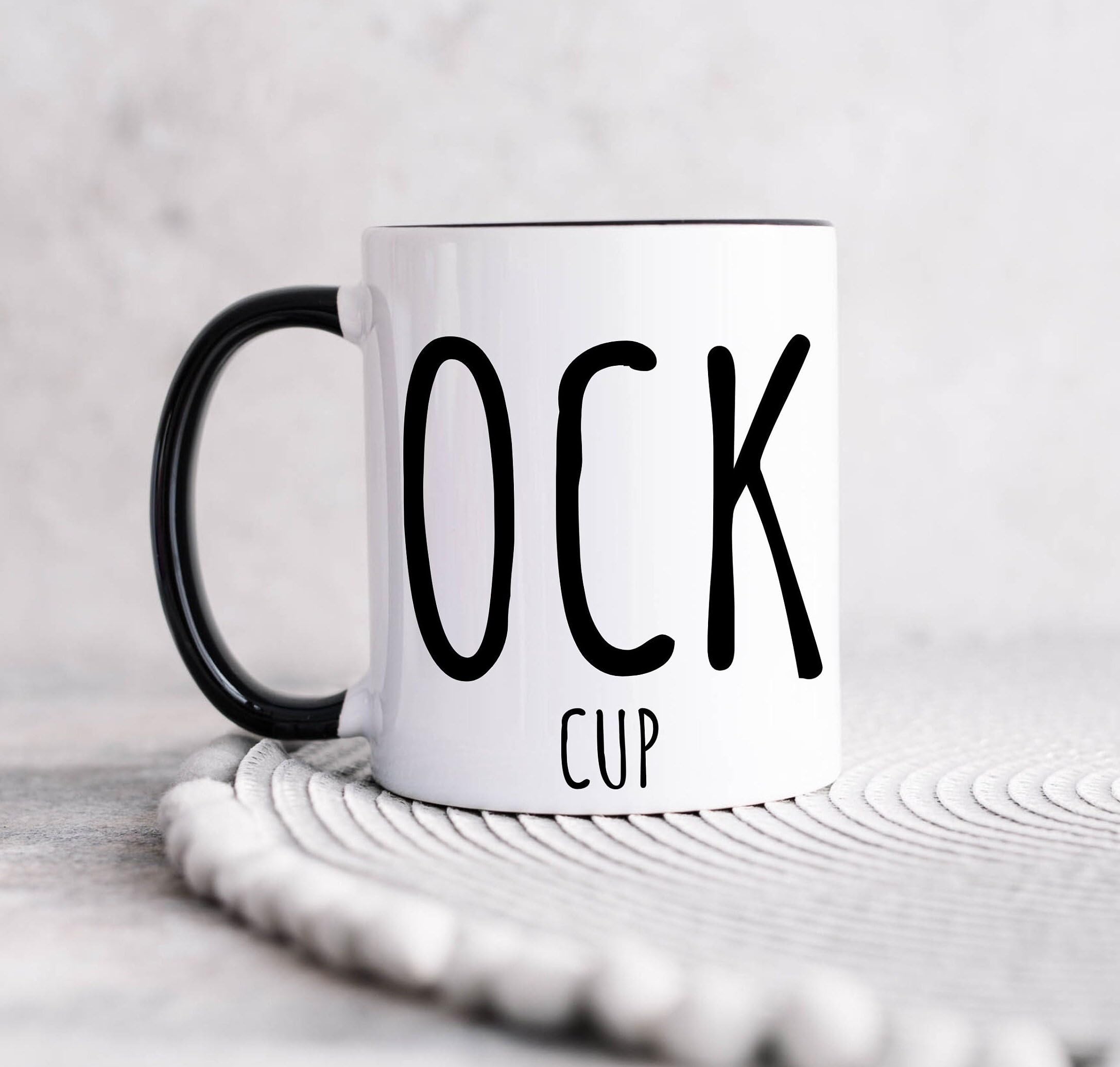 Mature Adult Humor Mug, Dirty Sexy Cock Coffee Cup, Anniversary Present for Husband, Birthday Gift for Boyfriend