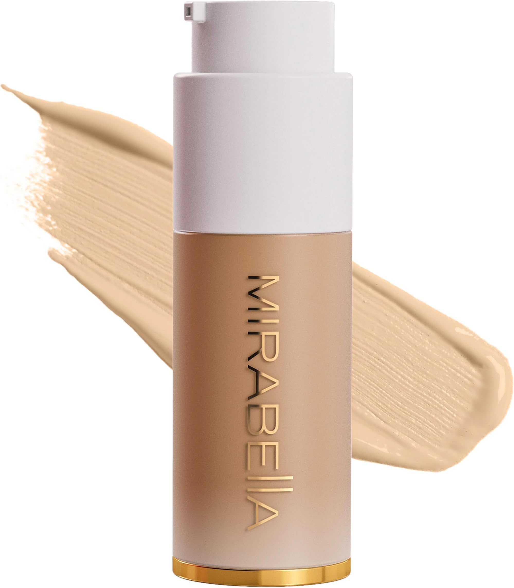 MIRABELLA - Invincible for All HD Liquid Foundation, Moisturizing Face Products for All Skin Types, Full-Coverage Lightweight Foundation Makeup, Moisturizing & Hydrating Beauty Care, Fair F70