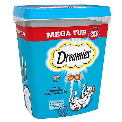 DREAMIES - Salmon Flavour MegaTub (2 packs)