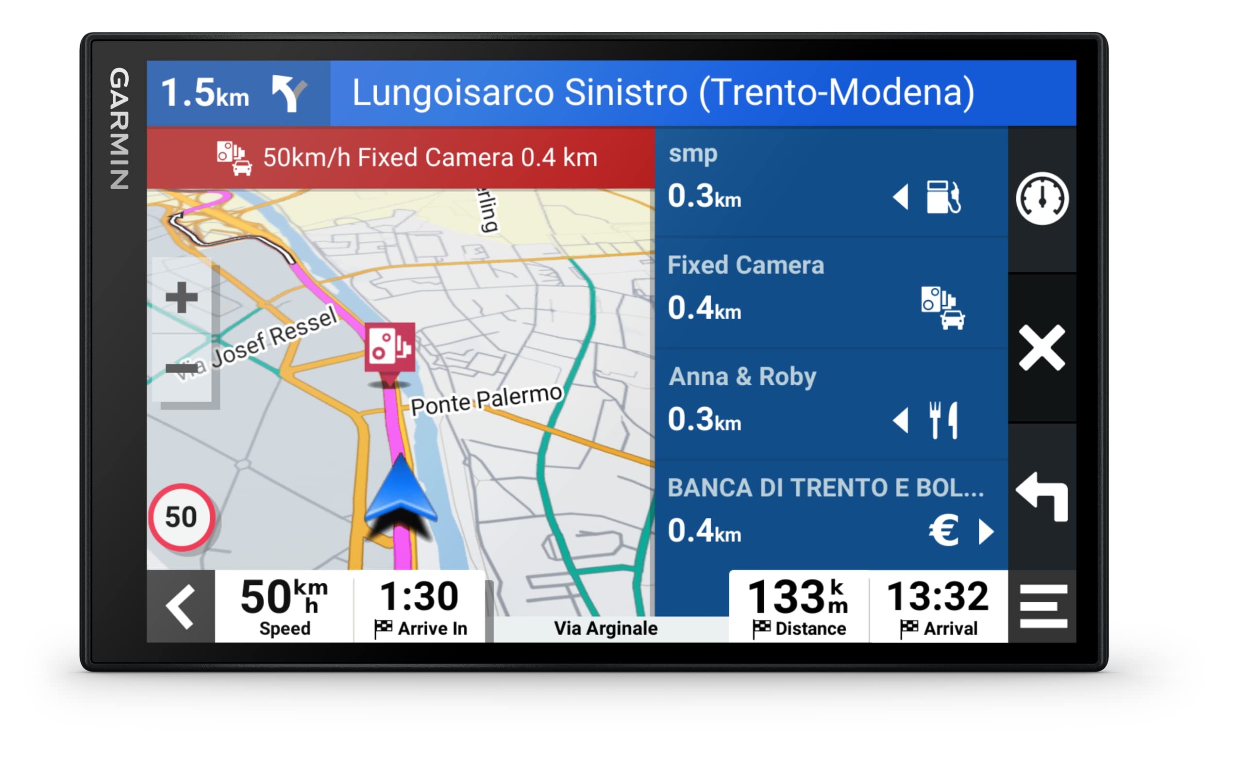 Garmin DriveSmart 86 EU MT-S – GPS pour Voiture