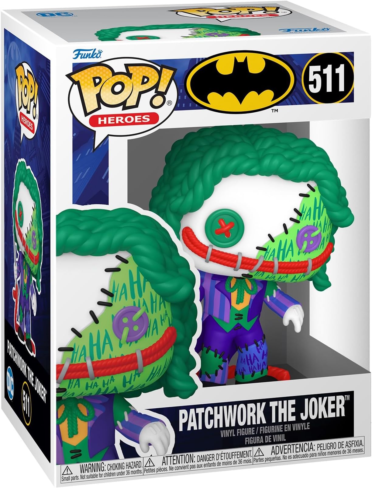 Pop! Animation: Patchwork - the Joker​ - DC Comics - Collectable Vinyl Figure - Gift Idea - Official Merchandise - Toys for Kids & Adults - Comic Books Fans - Model Figure for Collectors
