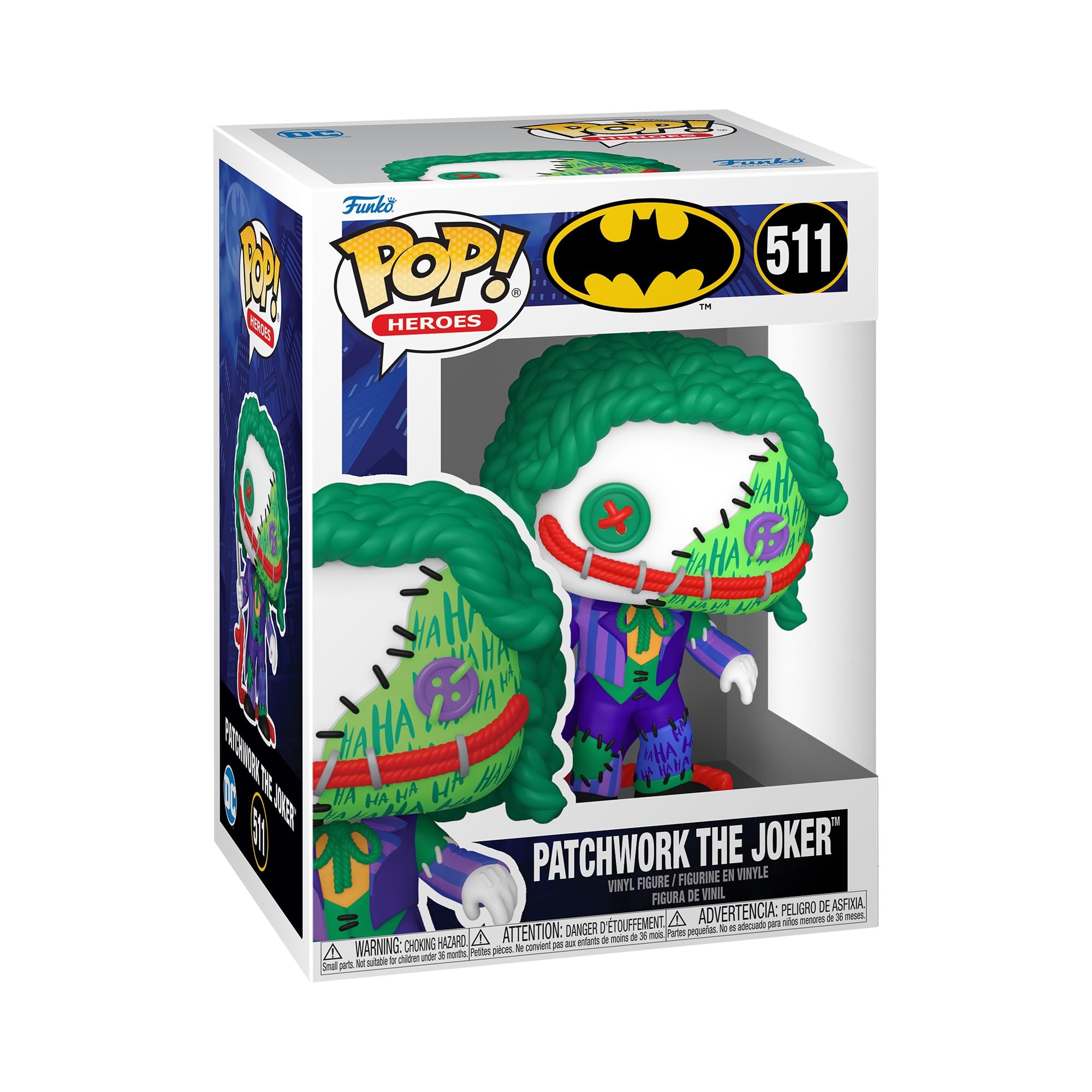 DC Comics バットマン パッチワーク ジョーカー フィギュア Funko Pop! Patchwork Joker ファンコ