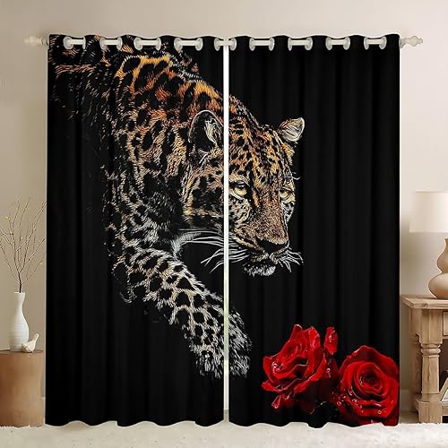 Miniatura 13 de Erosebridal - Cortinas para jugadores estilo gamer, cortinas para ventana con diseño de controlador de juego para niños, adolescentes y jóvenes,