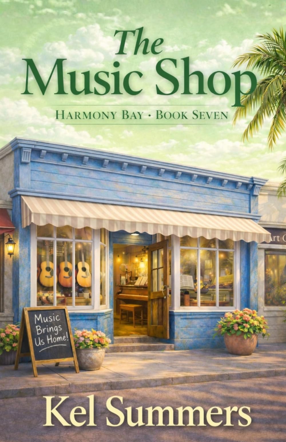 The Music Shop (Harmony Bay Book 7): A Small-Town Women’s Fiction and Sweet Romance Series of Later-in-Life Second Chances