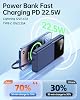 Patrocinado Patrocinado Estás viendo este anuncio según la relevancia del producto a tu búsqueda. Deja comentarios sobre el anuncio Cargador Portátil Power Bank con Cable Integrado 20000mAh Carga Rápida | Carga Rápida USB C 22.5W Batería para iPhone Android, Delgado, Pantalla LED, 5 Salidas y 3 Entradas, Esencial de Viaje 5