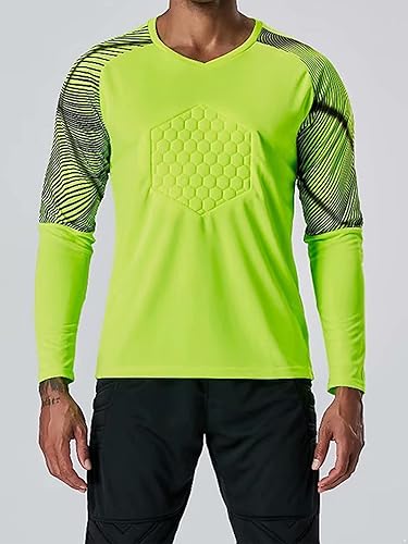 Miniatura 3 de Camiseta de fútbol para niños con codo acolchado para jóvenes, deportes, entrenamiento, césped, malla