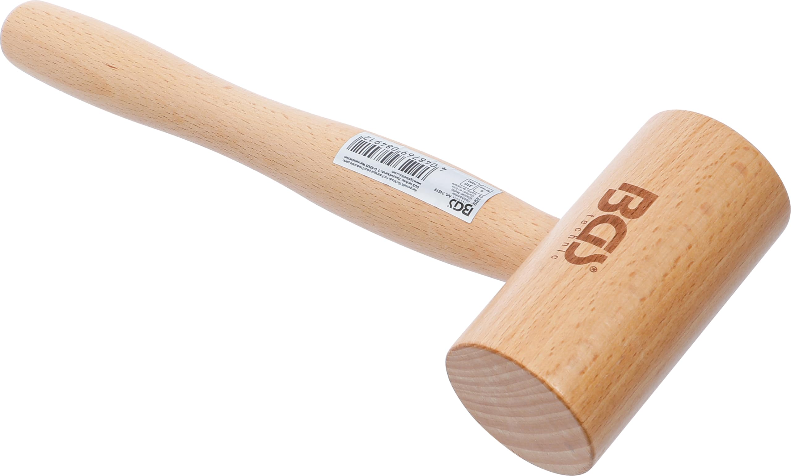 BGS 74519 | Martillo de madera | Ø 55 mm | 180 g